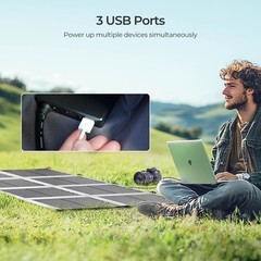 Renogy 200W N-Type Portable Solar Panel Blanket Off-Grid Certified Refurbished