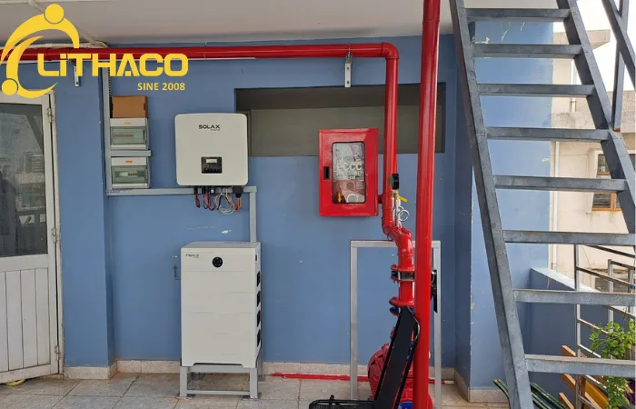 Điện mặt trời có lưu trữ 10kWp/18.4kWh