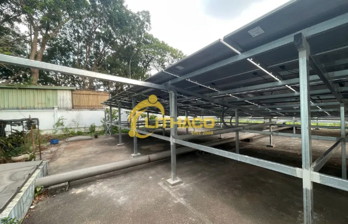 Hệ thống điện mặt trời cho trạm cấp nước KCN Vĩnh Lộc