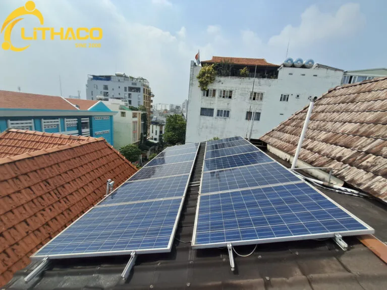 Điện mặt trời tự dùng 4.8KWP