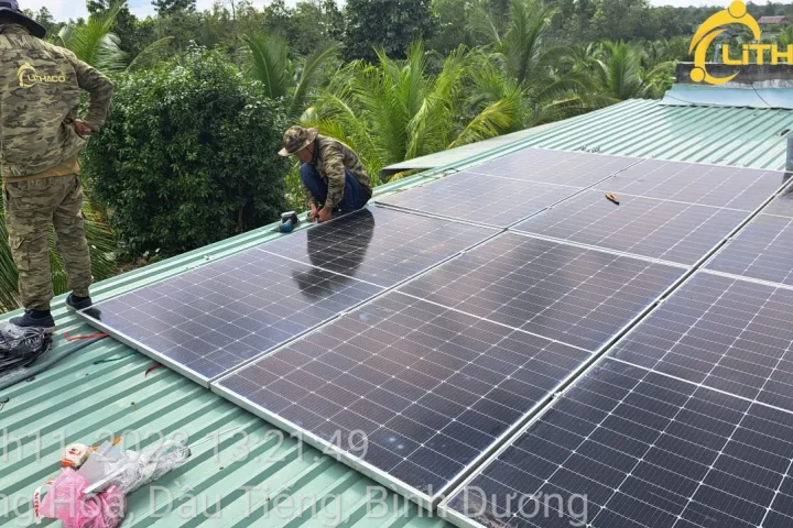 Điện mặt trời tự dùng 6.48KWP
