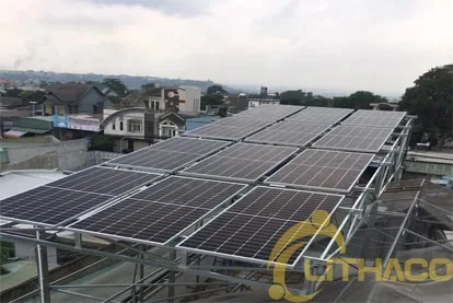 Điện mặt trời nối lưới 4.8 kWp tại huyện Trảng Bom, Đồng Nai