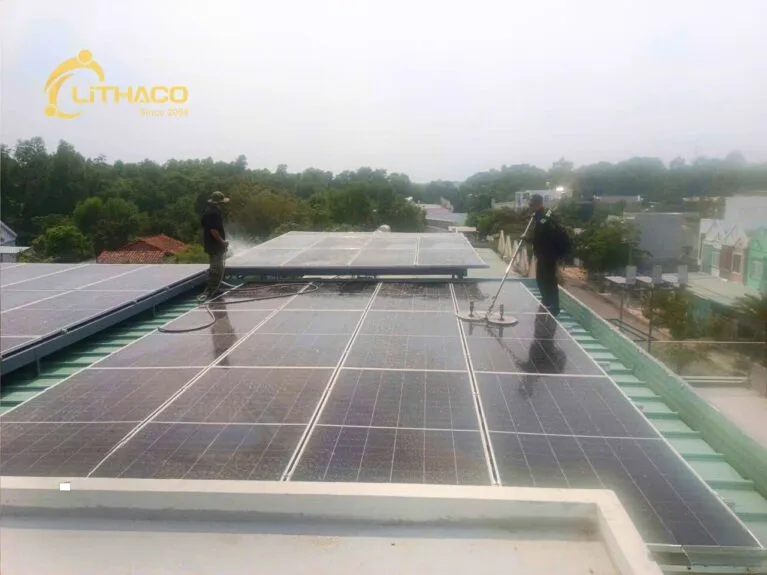 Hệ thống điện mặt trời có lưu trữ 25.52kWp/21kWh tại Thủ Dầu Một, Bình Dương