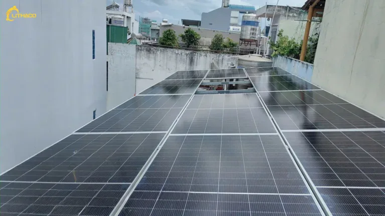 hoan thien he thong dien mat troi co luu tru 6.38kWp 5kWh