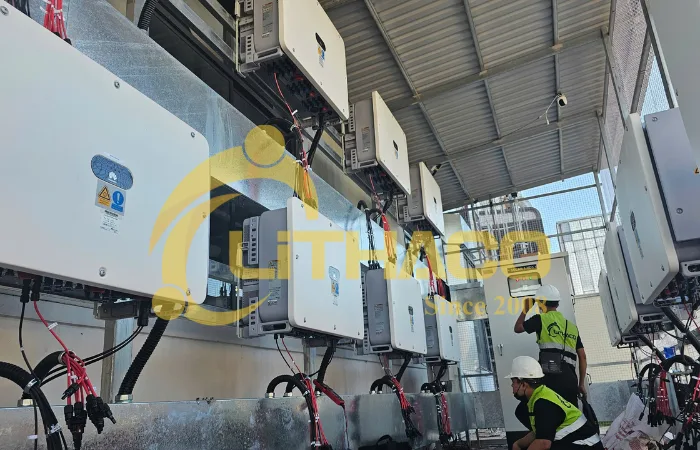 Hệ thống điện mặt trời Nhà máy Yoyu Việt Nam