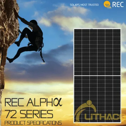 Tấm pin Rec Alphα 72 Series 450w