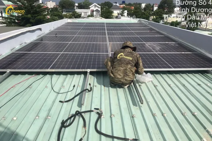 Điện mặt trời tự sản tự tiêu 7.6kWp